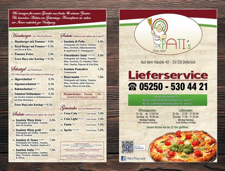 Pati's Pizza Land